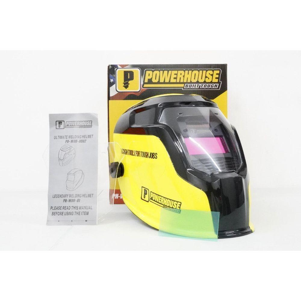 Powerhouse PH-WDH-02 Auto Darkening Welding Helmet | Powerhouse by KHM Megatools Corp. Powerhouse PH-WDH-02 Auto Darkening Welding Helmet | Powerhouse by KHM Megatools Corp.